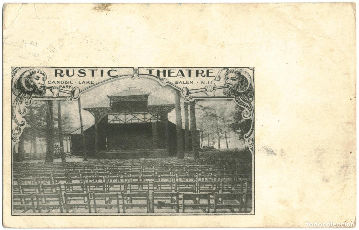 Cartoline: SALEM (New Hampshire)_Canobie LakePark, Rustic Theatre_Sin datos