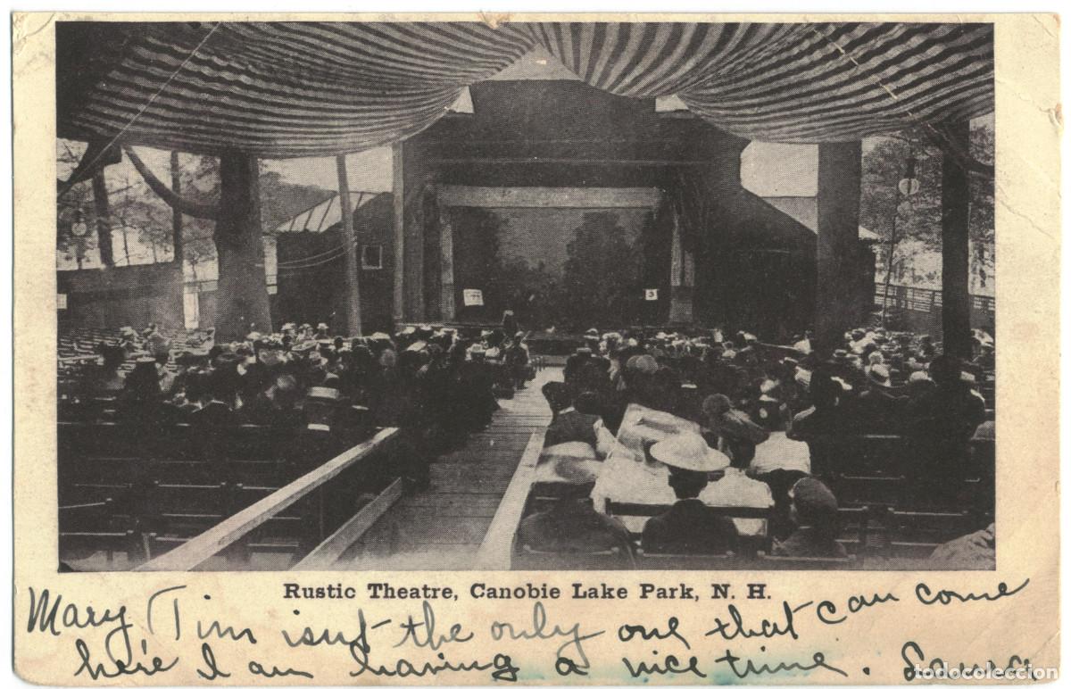 Cartoline: CANOBIE LAKE PARK (New Hampshire)_Rustic Theatre_Sin datos