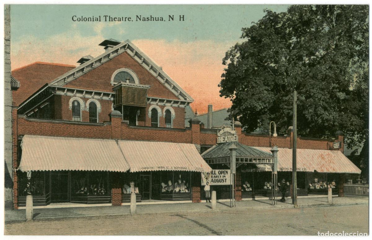Cartoline: NASHUA (New Hampshire)_Colonial Theatre_W A_26794