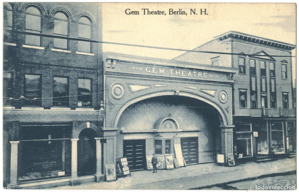 Cartoline: BERLIN (New Hampshire)_Gem Theatre_Sin datos