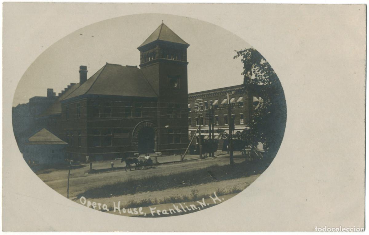 Cartoline: FRANKLIN (New Hampshire)_Opera House_Sin datos