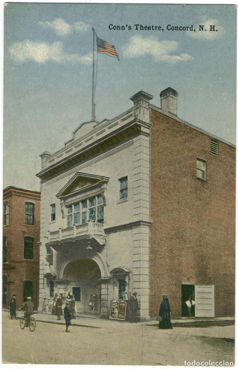 Cartoline: CONCORD (New Hampshire)_Conn's Theatre_Tichnor