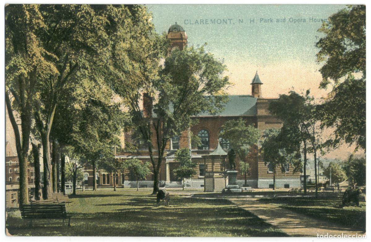 Cartoline: CLAREMONT (New Hampshire)_Opera House_Rapahel Tuck Raphotype (Claremont N. H.; 5961)