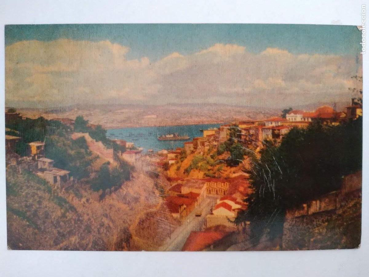 Postkarten: ANTIGUA POSTAL CHILE VALPARAISO RV 1269