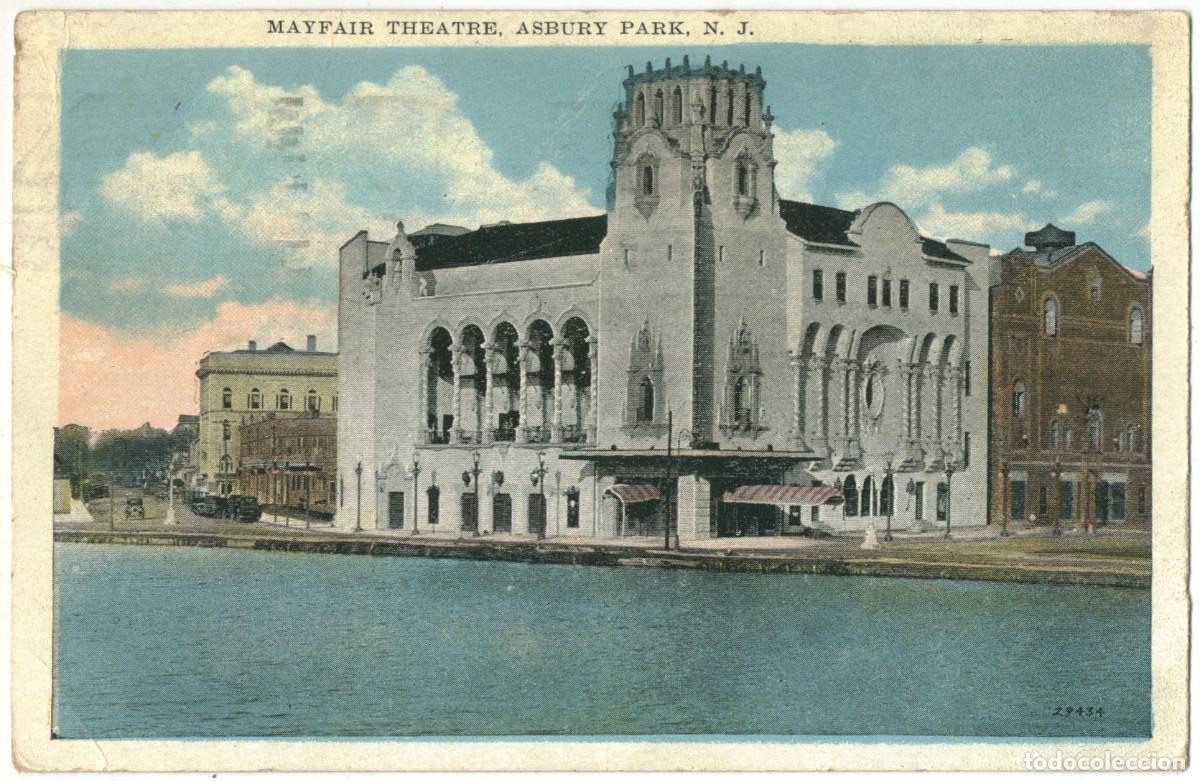 Postais: ASBURY PARK (New Jersey)_Mayfair Theatre [teatros arquitectura]_F.A. Von Wieding