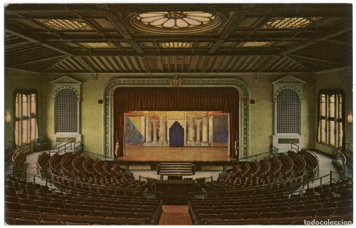 Postais: COLLINGSWOOD (New Jersey) _Excelsior Scottish Rite Auditorium_Curteichcolor