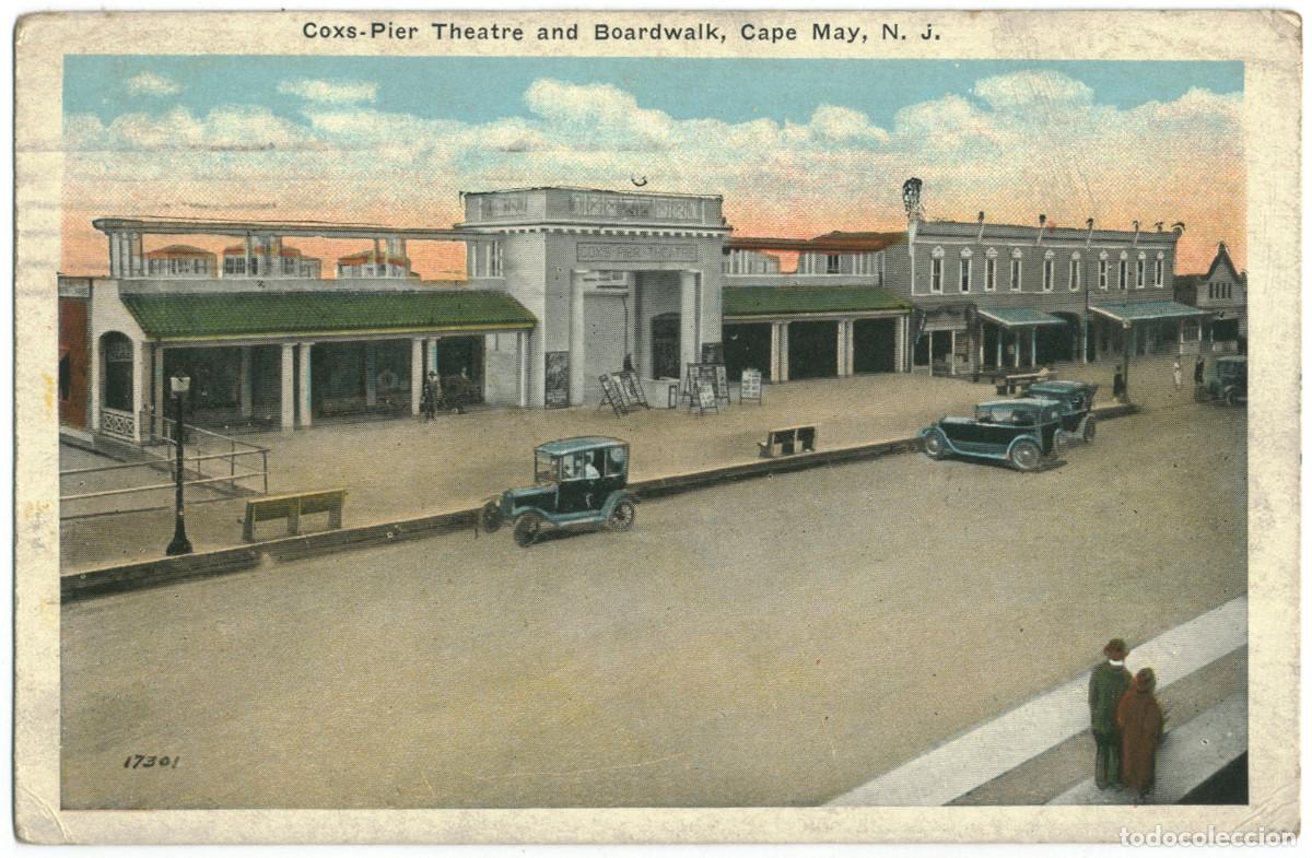 Postais: CAPE MAY (New Jersey)_Coxs Pier Theatre_W.F. Reupsch