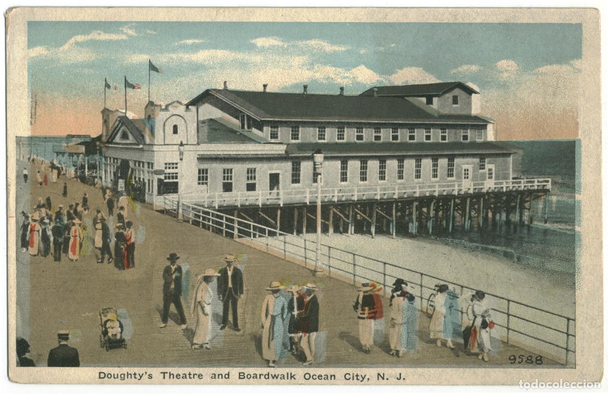Postais: OCEAN CITY (New Jersey)_Doughty's Theatre_Sin datos 9588