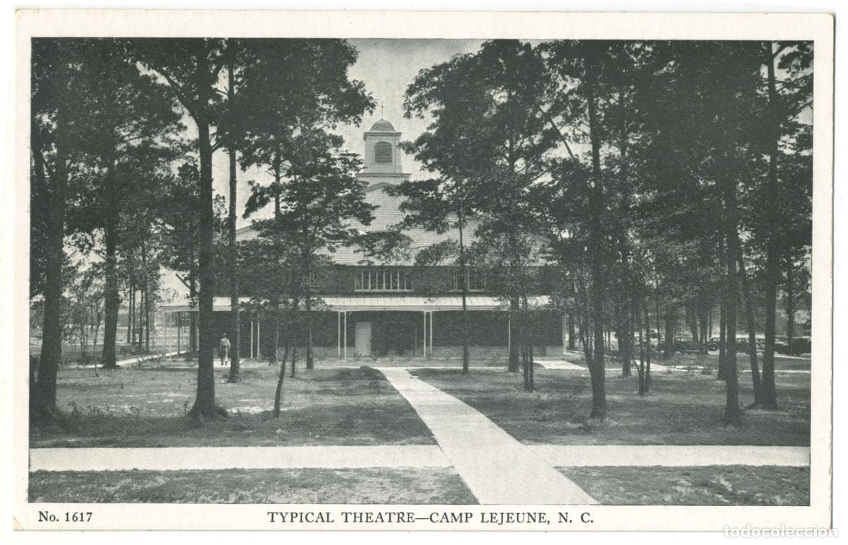 Postais: CAMP LEJEUNE (North Carolina)_Typical Theatre_W.R. Thompson & Richmond