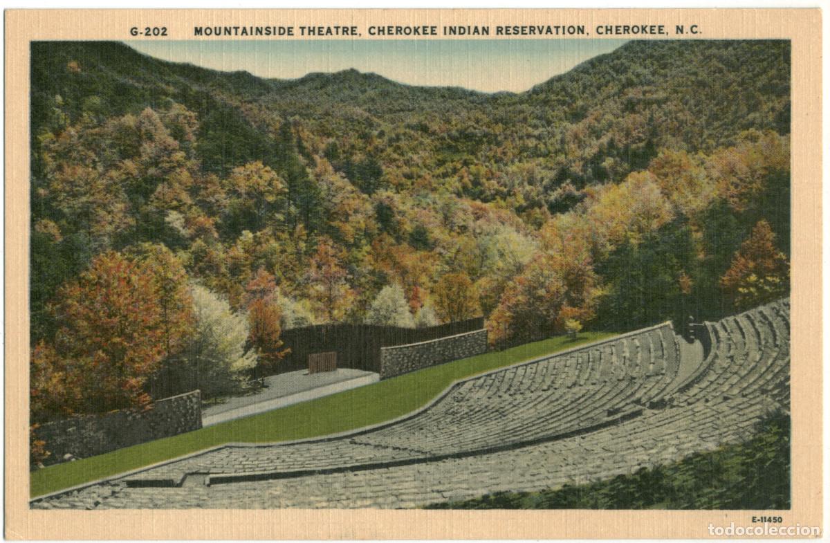 Postais: CHEROKEE (North Carolina)_Mountainside Theatre_Asheville & Winston-Salem Journal & Sentinel