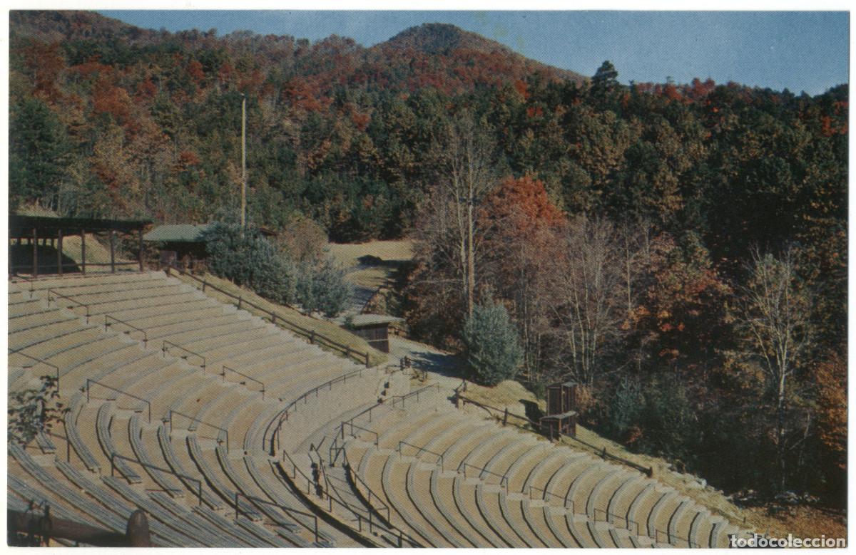 Postais: CHEROKEE (North Carolina)_Mountainside Theatre_Asheville & Mike Roberts (Natural Color)