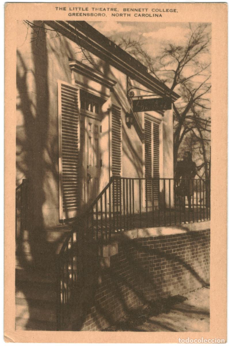 Postais: GREENSBORO (North Carolina)_Bennett College, Little Theatre_Artvue