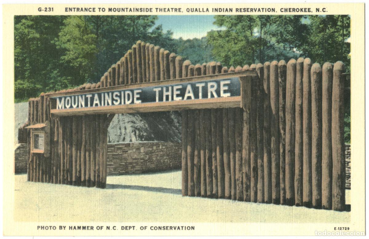 Postais: CHEROKEE (North Carolina)_Mountainside Theatre_Asheville c