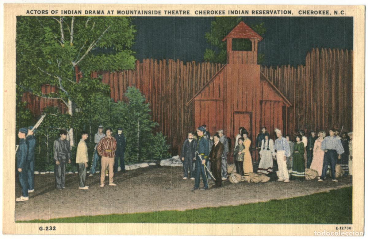 Postais: CHEROKEE (North Carolina)_Mountainside Theatre_Asheville