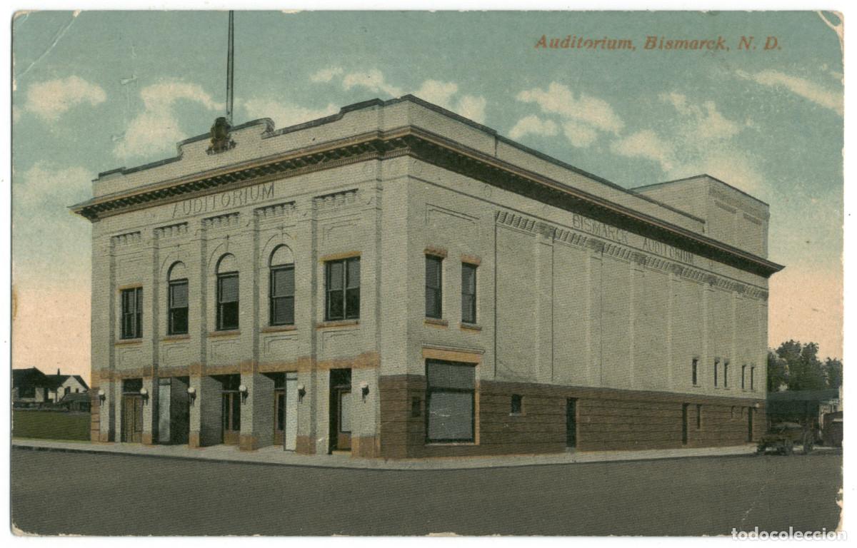 Postkarten: BISMARCK (North Dakota)_Auditorium_Sexichrome