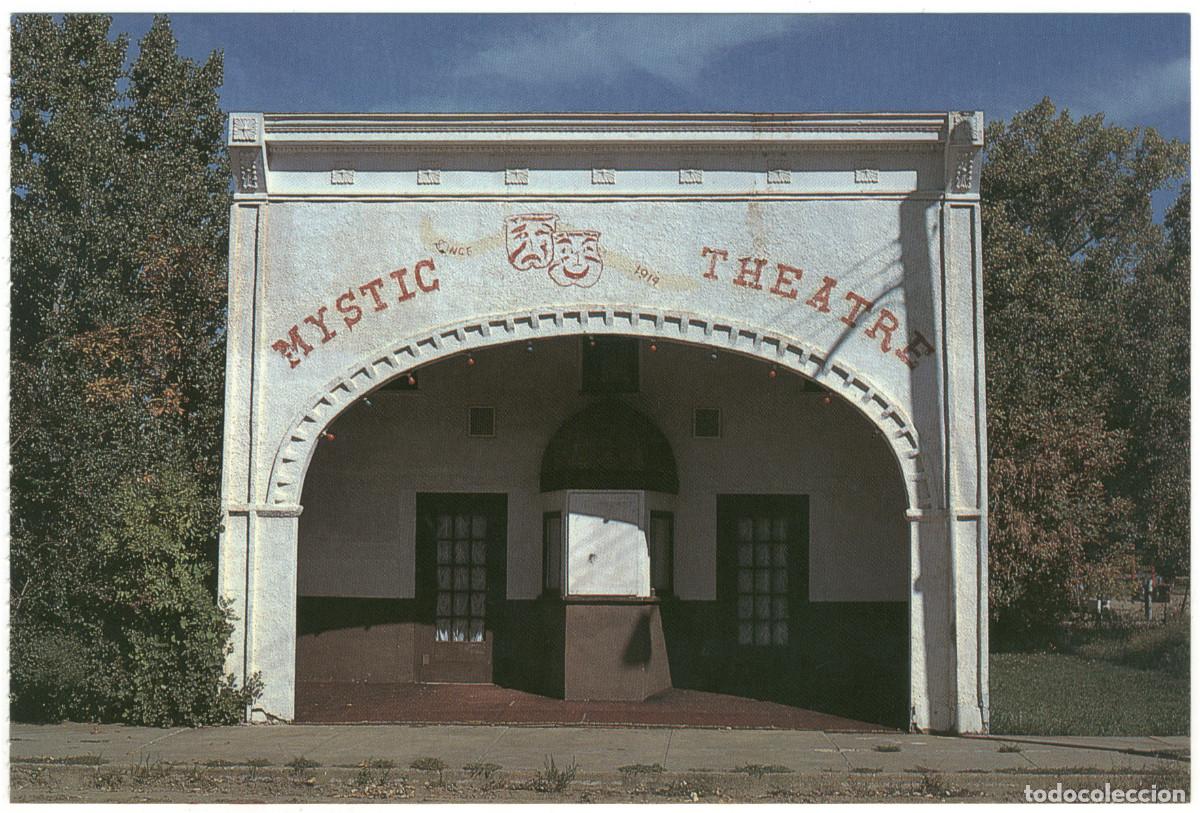 Postkarten: MARMARTH (North Dakota)_Mystic Theater [cines arquitectura]_John Margolies (Palaces of Dreams)