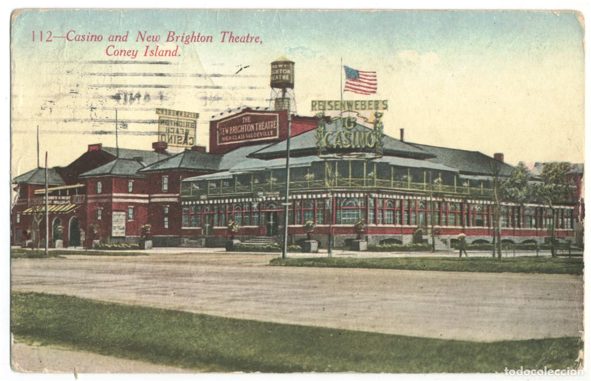 Postkarten: CONEY ISLAND (North Dakota)_New Brighton Theatre_M. & Co