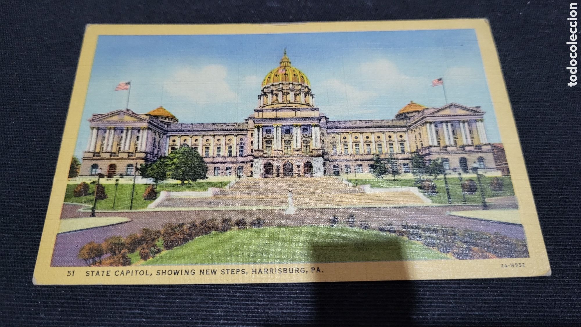Postkarten: Tarjeta Postal Harisburg Estados Unidos