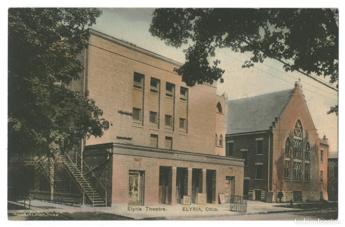 Postais: ELYRIA (Ohio)_Theatre_Bins Book Store