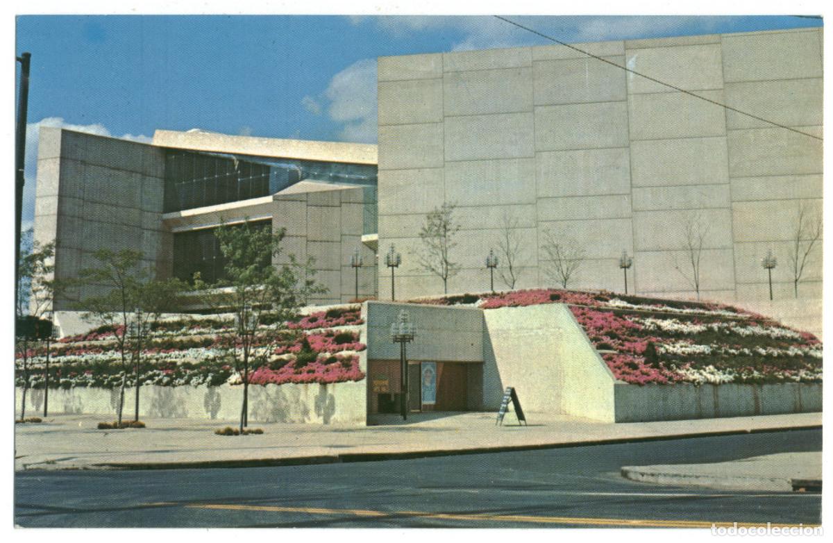 Postais: AKRON (Ohio)_University, Edwin J. Thomas Performing Arts Hall_Wilbur Evans (Lusterchrome)