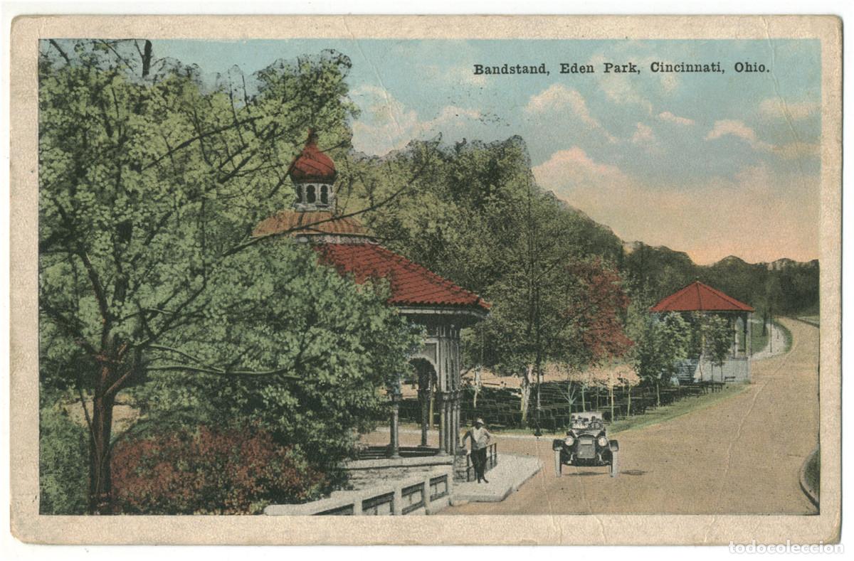 Postales: CINCINNATI (Ohio)_Eden Park, Bandstand_Cincinnati News