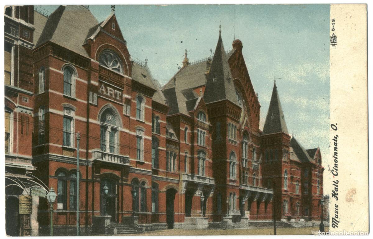 Postales: CINCINNATI (Ohio)_Music Hall [auditorios]_IPCN 5_13