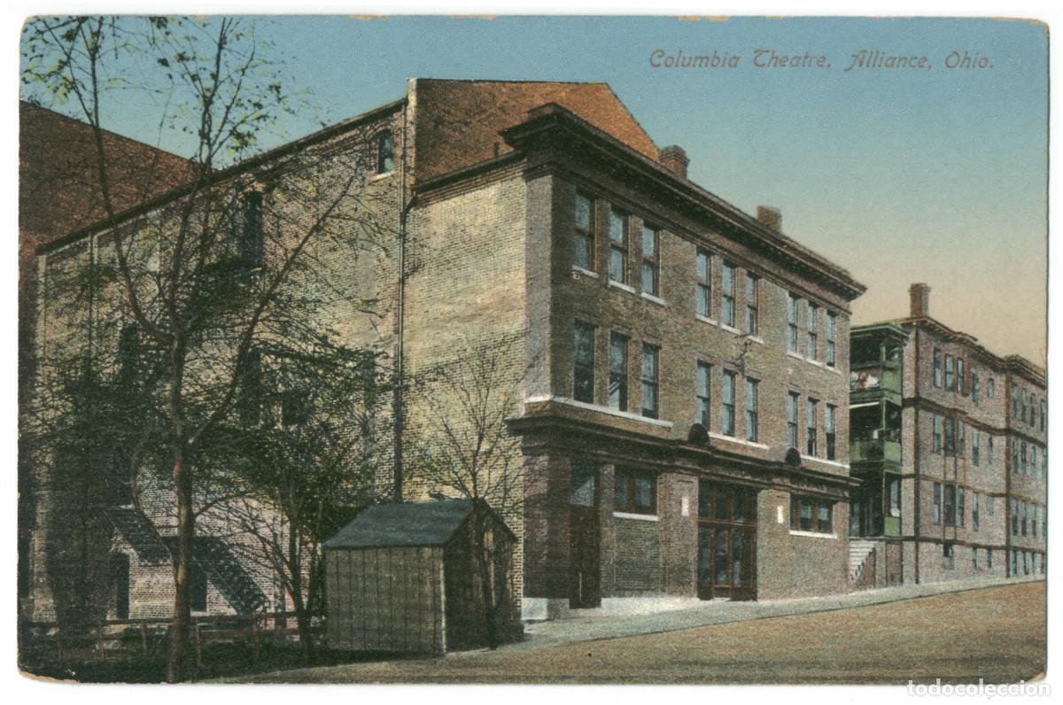 Postales: ALLIANCE (Ohio)_Columbia Theatre_Sin datos 252_1873