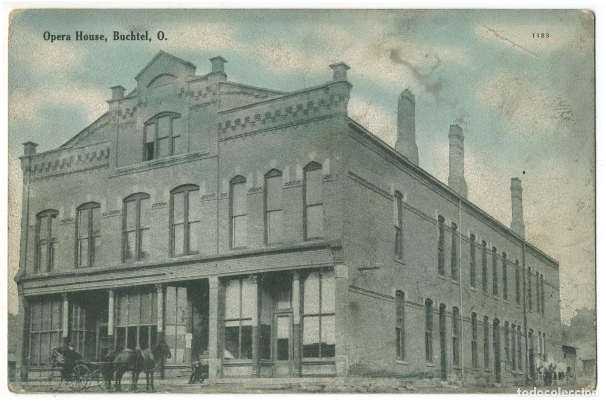Postales: BUCHTEL (Ohio)_Opera House_Art Mfg