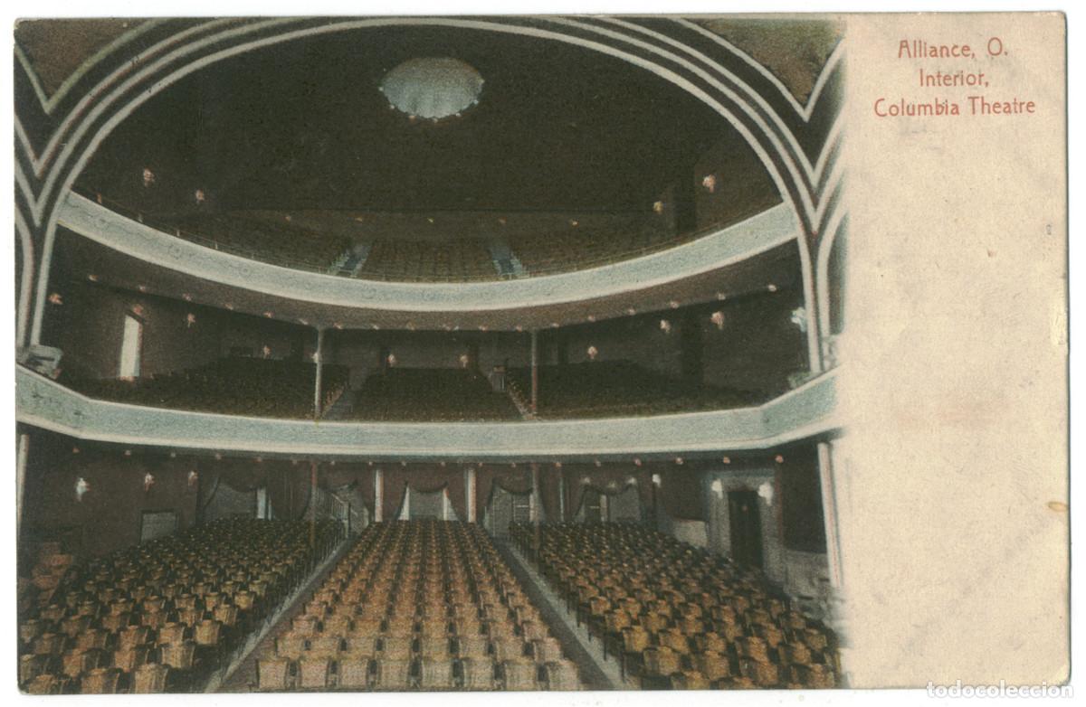 Postales: ALLIANCE (Ohio)_Columbia Theatre_Hugh C. Leighton