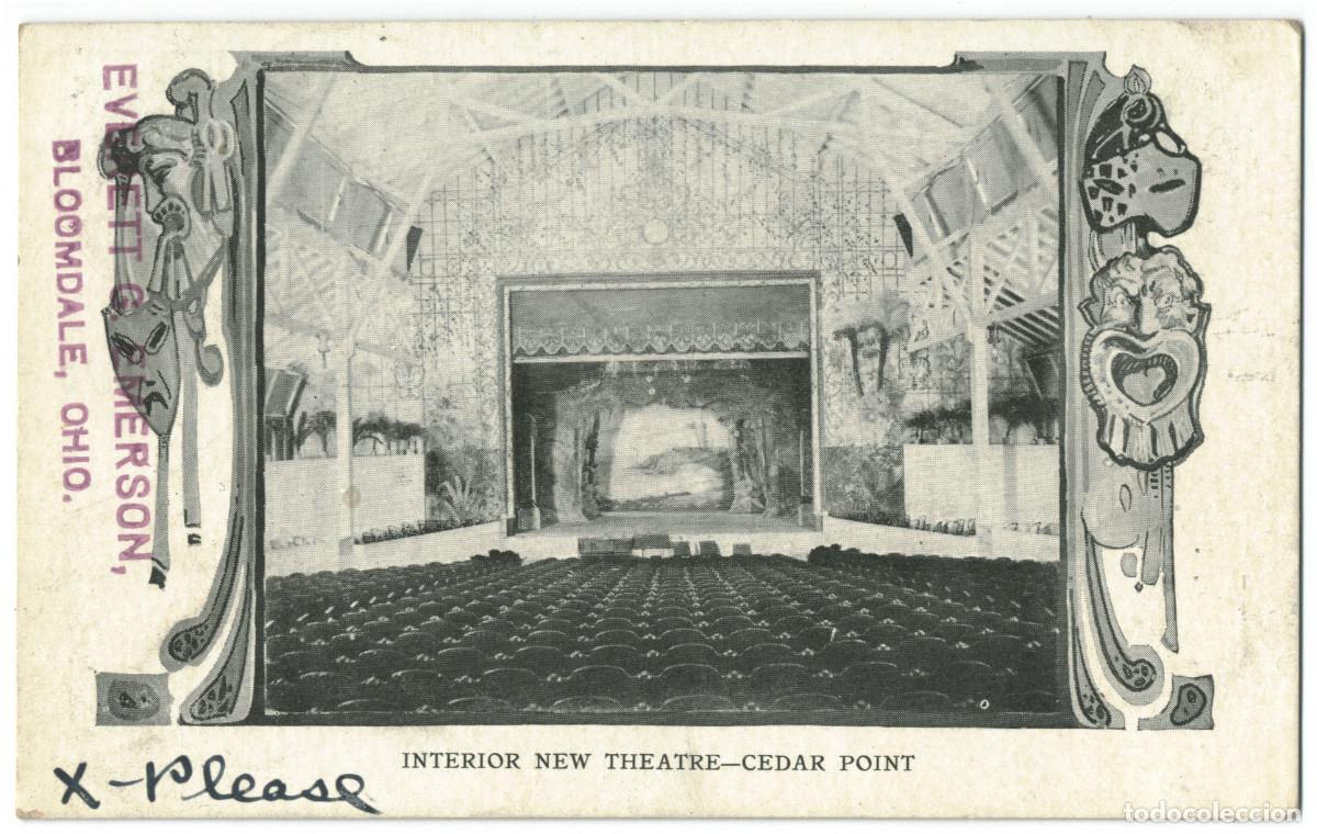 Postales: CEDAR POINT (Ohio)_Theatre_Everett Emerson - Foto 1