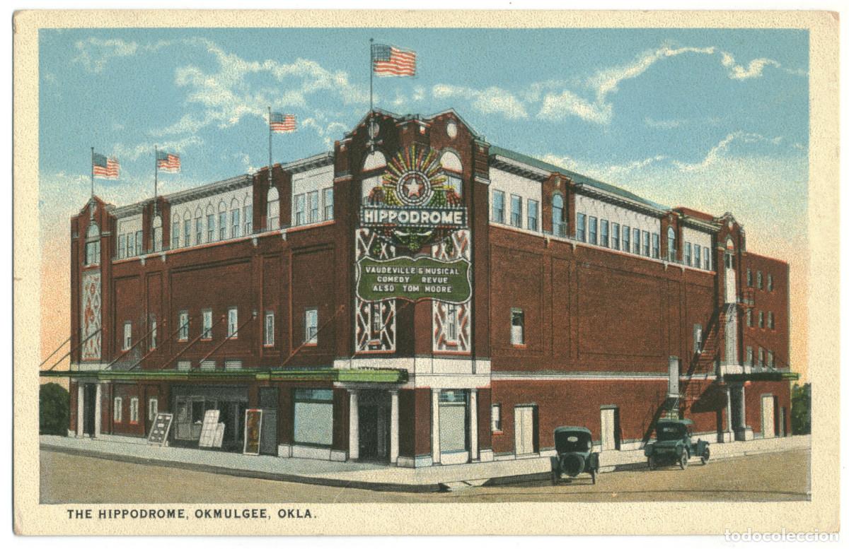 Postales: OKMULGEE (Ohio)_Hippodrome_C. T. American Art
