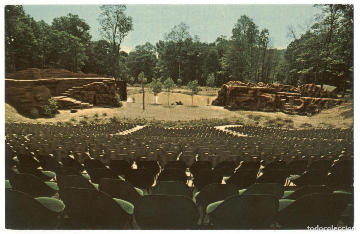 Postales: CHILLICOTHE (Ohio)_Sugarloaf Mountain Amphitheatre_H. K. Barnett & Marathon Oil Company