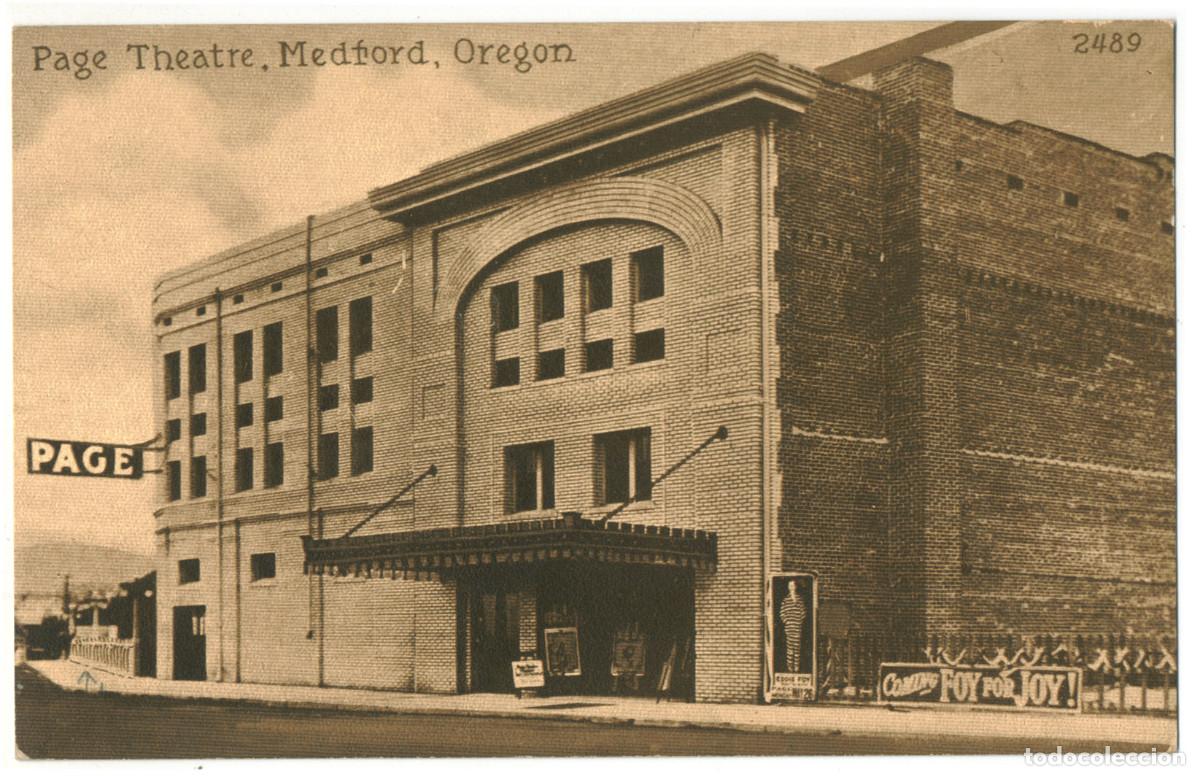Postales: MEDFORD (Oregon)_Page Theatre_Edward H. Mitchell