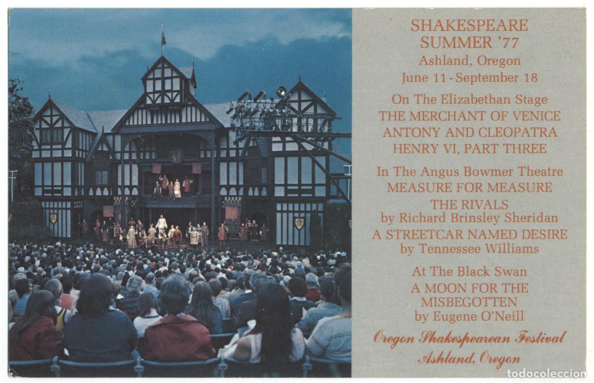 Postales: ASHLAND (Oregon)_Oregon Shakesperian Festival_Canyon & Mike Roberts