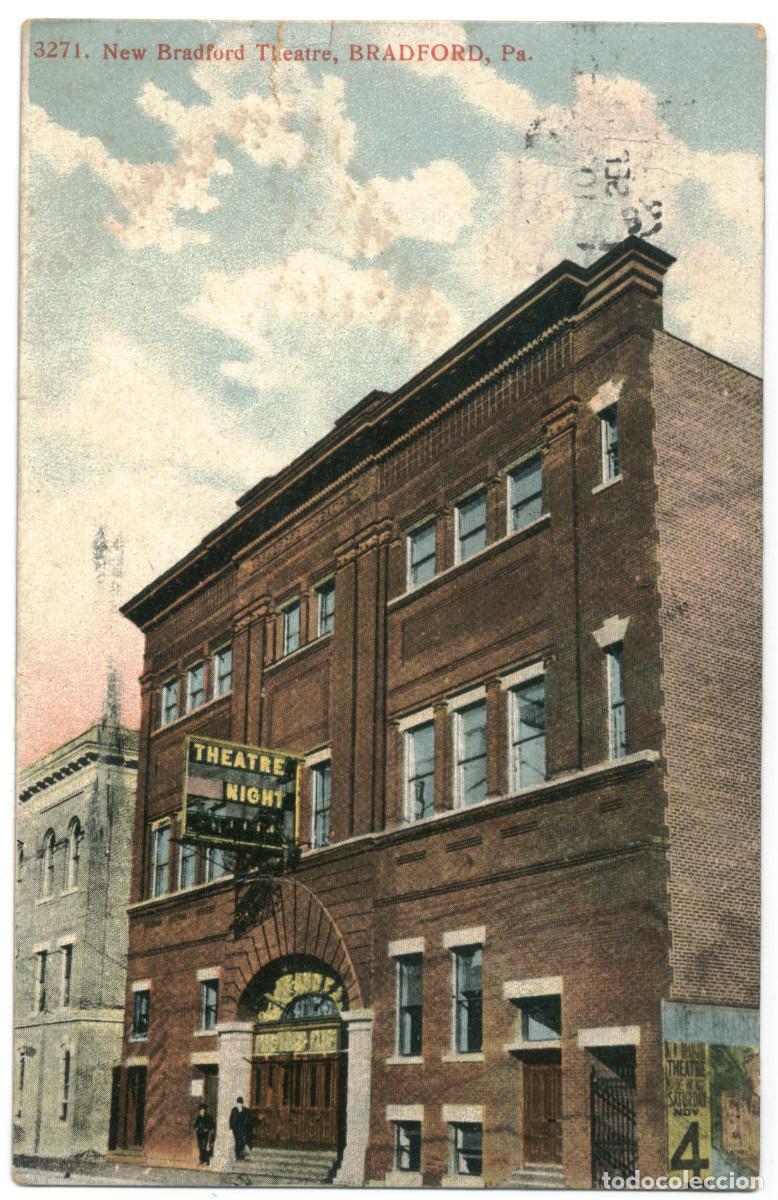 Postales: BRADFORD (Pennsylvania)_Theatre_A. C. Bosselman