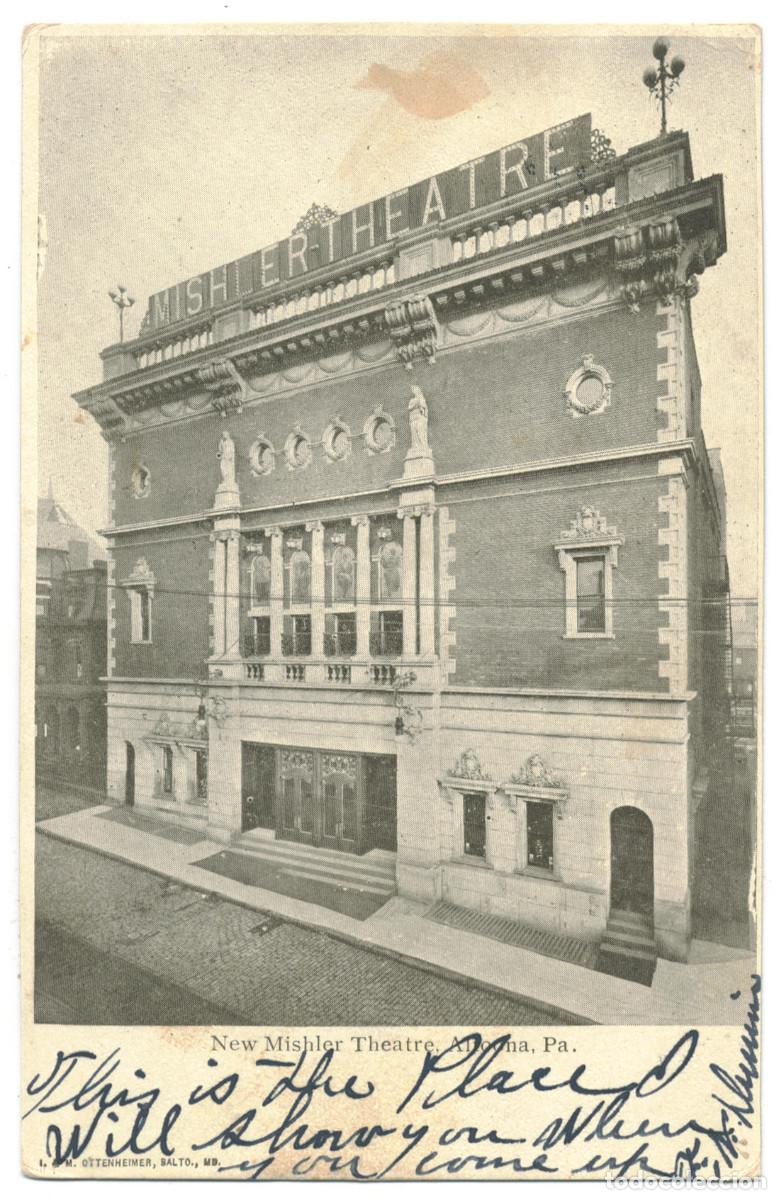 Postales: ALTOONA (Pennsylvania)_Mishler Theatre_I. M. Ottenheimer