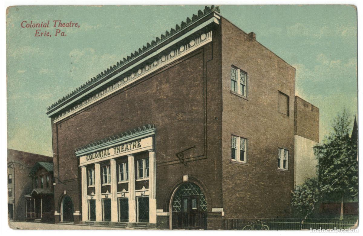 Postales: ERIE (Pennsylvania)_Colonial Theatre_S. W. Hauck_Sin datos