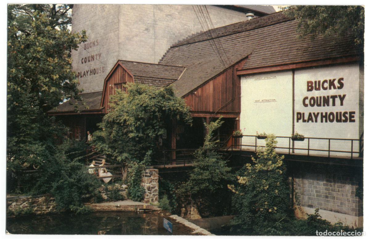 Postales: NEW HOPE (Pennsylvania)_Bucks County Playhouse_Dexter & Chuk West
