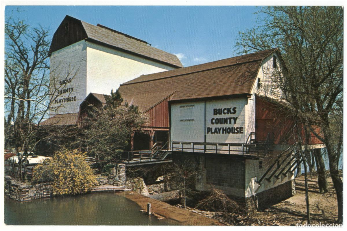 Postales: NEW HOPE (Pennsylvania)_Bucks County Playhouse_Scheller