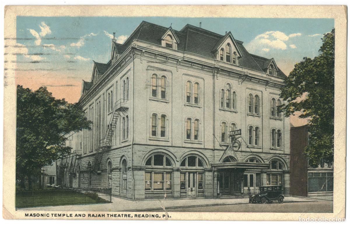 Postales: READING (Pennsylvania)_Rajah Theatre_C. T. American Art & Sarold Herb