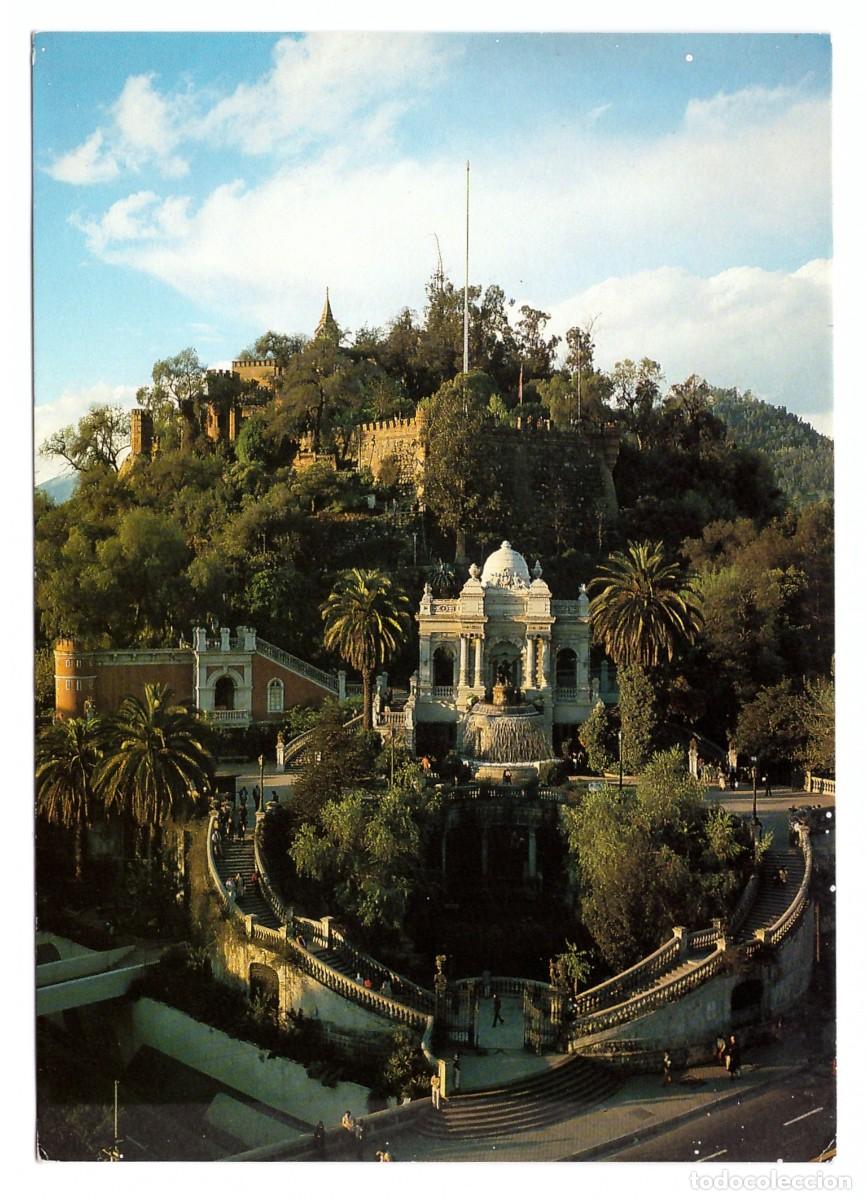 Postales: CHILE &bull; SANTIAGO DE CHILE &bull; CERRO SANTA LUC&Iacute;A