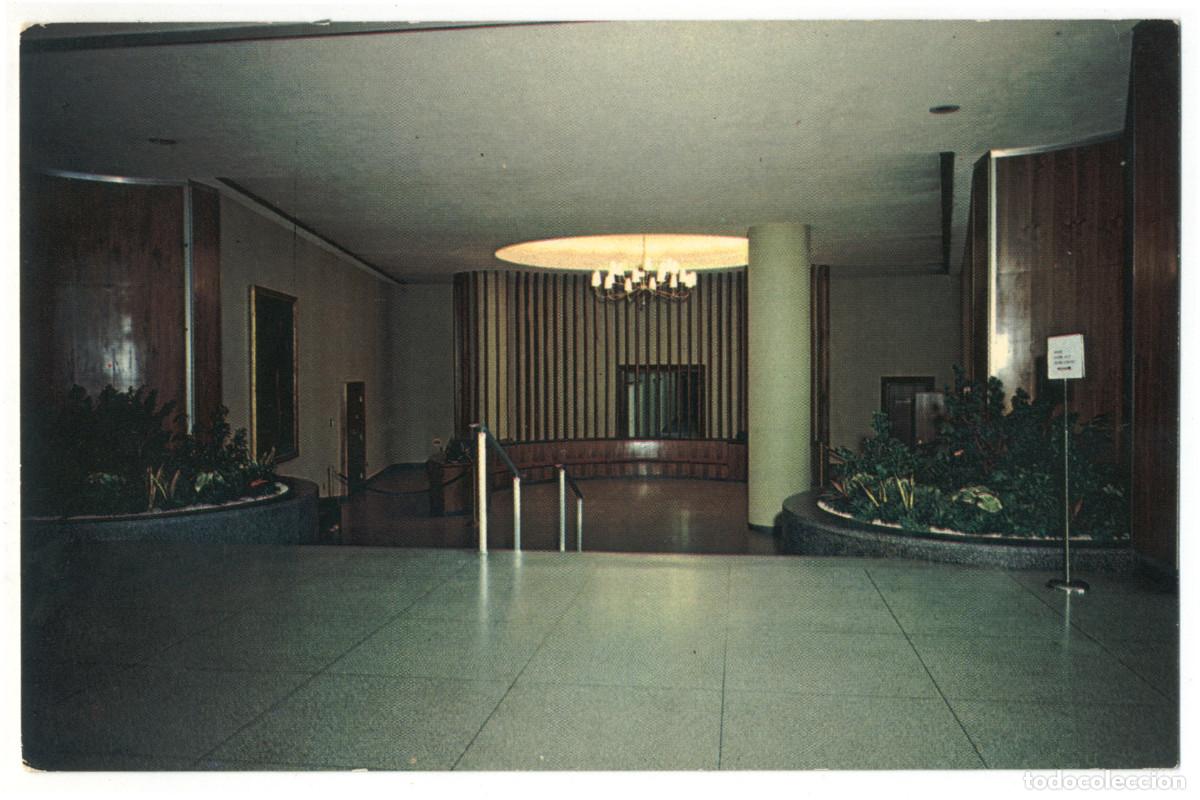 Postais: HARRISBURG (Pennsylvania)_William Penn Memorial Auditorium, Foyer_Kay Novelty & Colourpicture