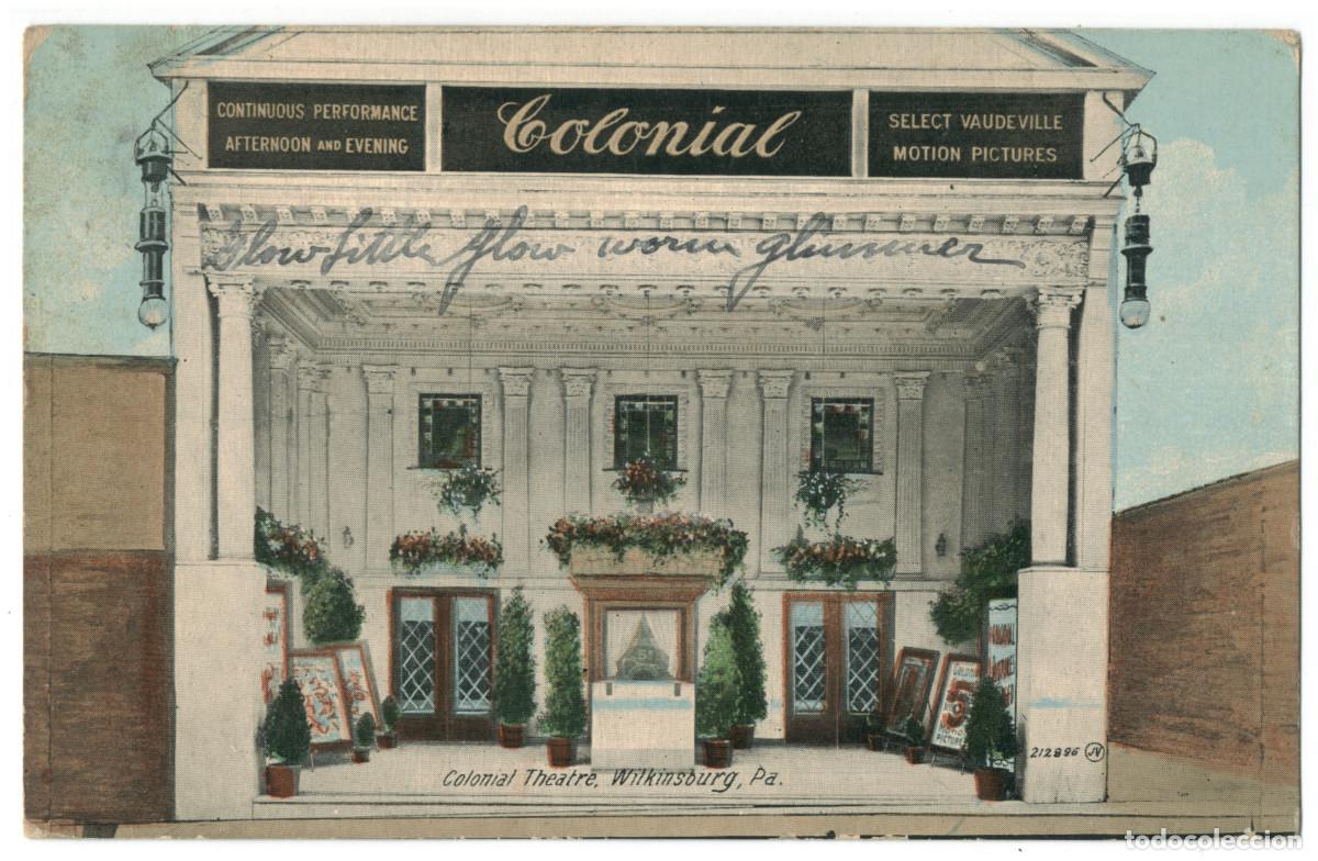 Postais: WILKINSBURG (Pennsylvania)_Colonial Theatre_Valentine & Sons
