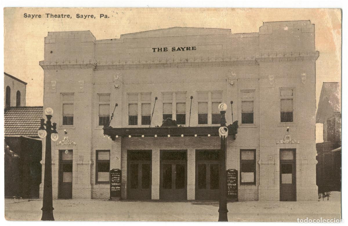 Postais: SAYRE (Pennsylvania)_Theatre_P. J. Weber