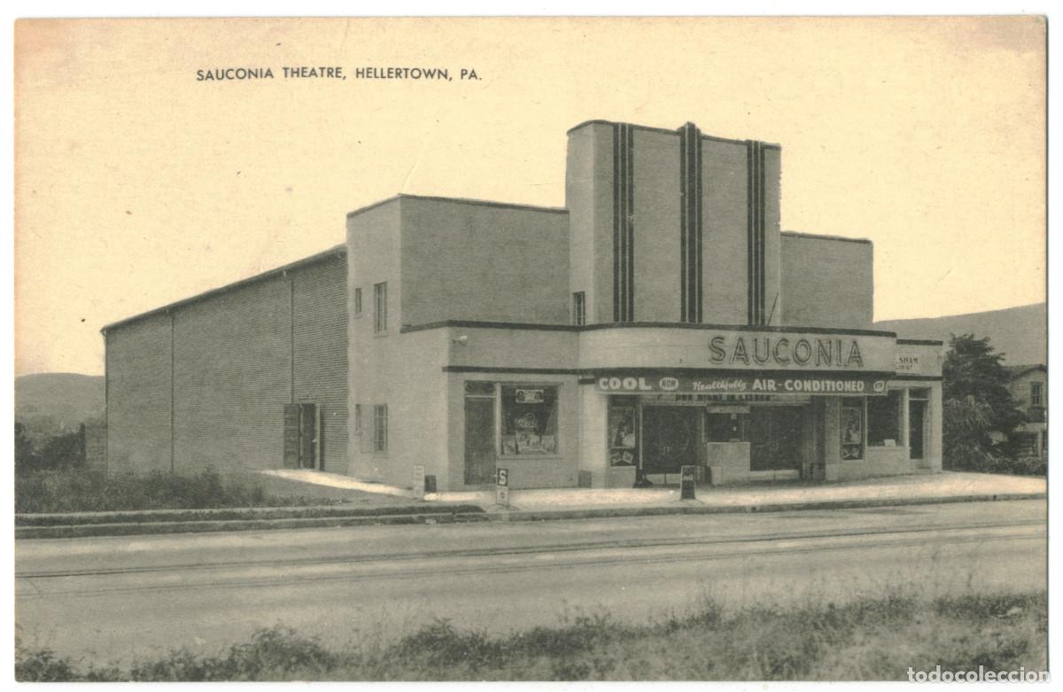 Postais: HELLERTOWN (Pennsylvania)_Sauconia Theatre_Maryrose