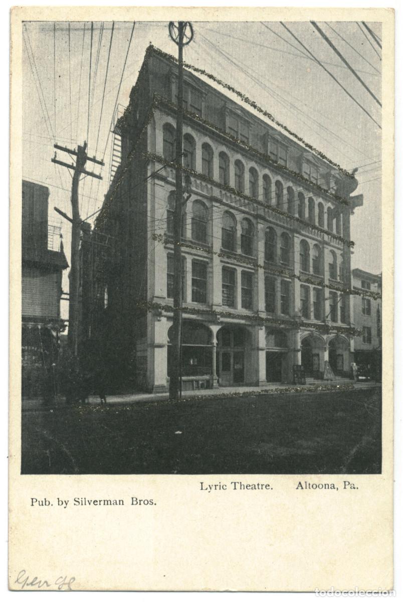 Postais: ALTOONA (Pennsylvania)_Lyric Theatre_Silverman