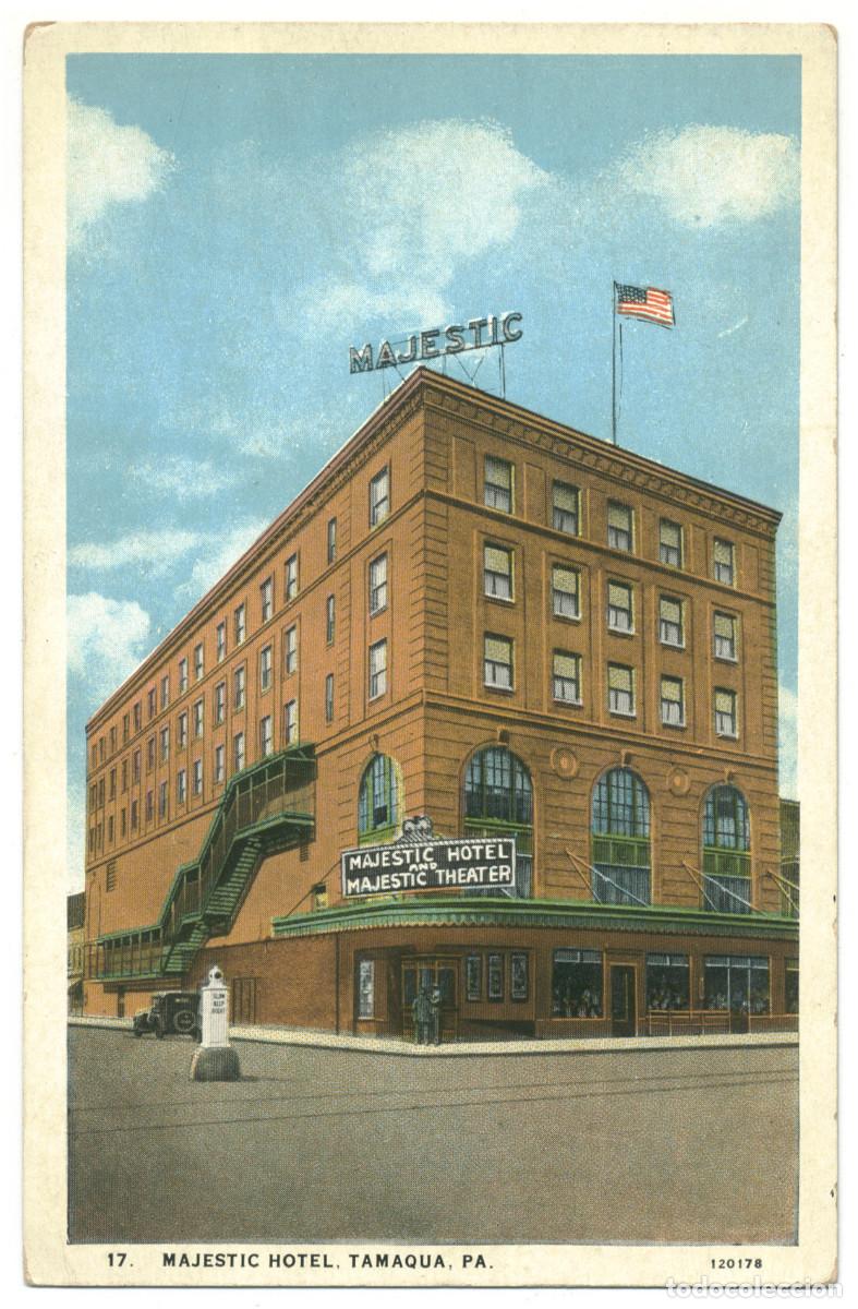 Postais: TAMAQUA (Pennsylvania)_Majestic Theater_Sabold Herb & Curteich