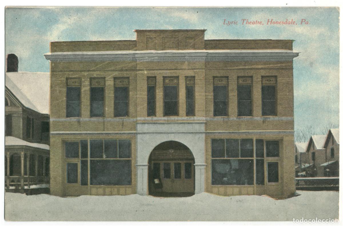 Postais: HONESDALE (Pennsylvania)_Lyric Theatre_J. D. Williams