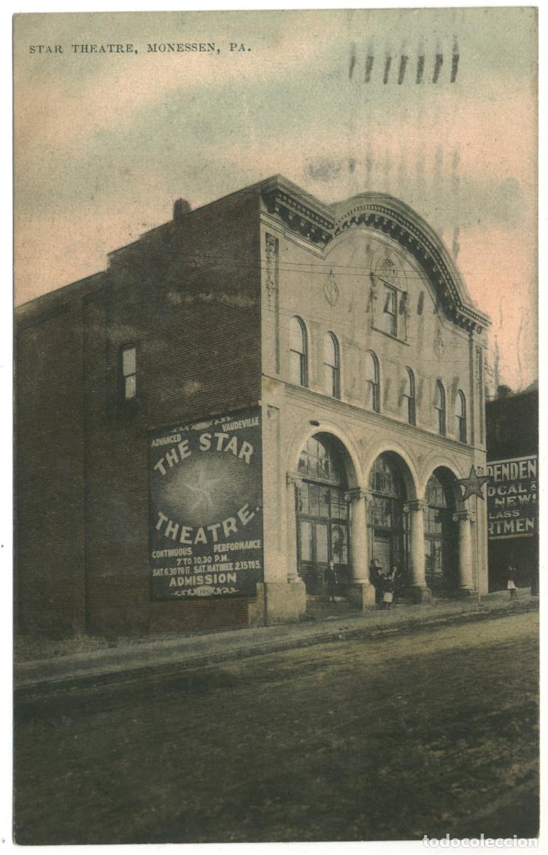 Postais: MONESSEN PA (Pennsylvania)_Star Theatre_Sin datos (Belgium). 3