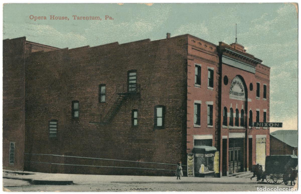 Postais: TARENTUM (Pennsylvania)_Opera House_H. H. Ham(m)